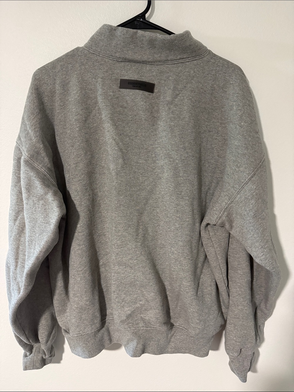 Essentials Grey Crewneck Sweatshirt - Picture 3 of 3